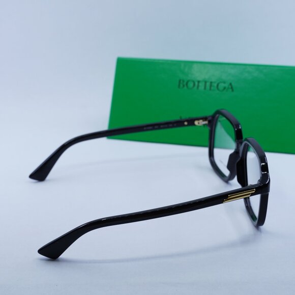 Final Price! Bottega Veneta BV1329O 001 Shiny Black Eyeglasses - Picture 9 of 9